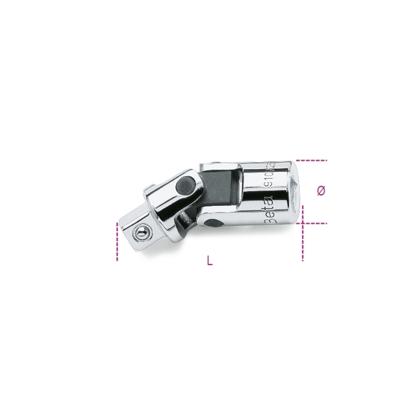 Beta Impact Universal Joint, 3/8" Drive 009100830